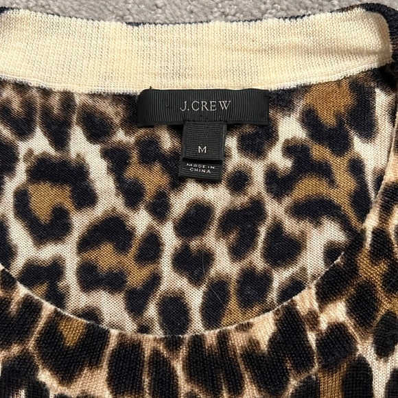 Leopard tissue sweater - Picture 2 of 2